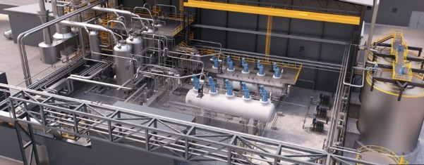 Boiler / Autoclave Hot gas works