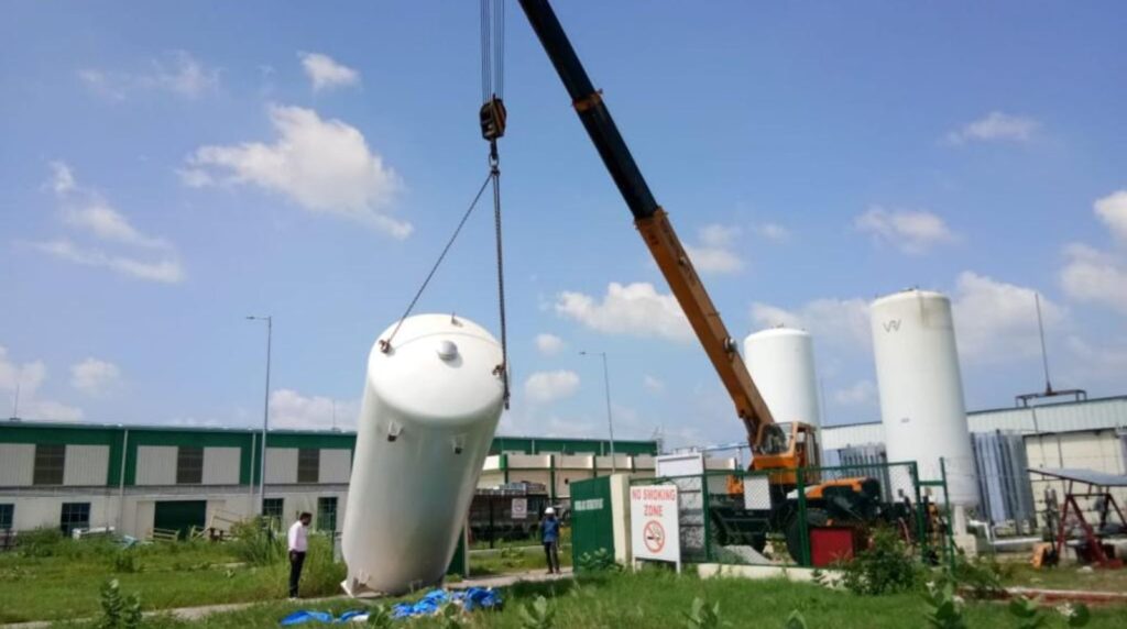 end to end SITC works of tank installation